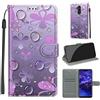 TOMYOU Cover per Huawei Mate 20 Lite, petalo | Antiurto Protettiva Portafoglio, Slot per Schede, Magnetica, Custodia in Pelle PU, Libro Flip,Funzione Stand