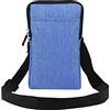 MXFDOKD Cellulare Custodia Verticale con Clip per Cintura, Borsa per Cellulare a Tracolla Uomo, Universale Porta da Uomo Clip da Cintura Sacchetto Borsetta in Nylon Smartphone Borse a Spalla Custodia Porta