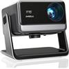 AMEELA Proiettore da 30000 lumen AMEELA 1080P con WiFi e Bluetooth, correzione autofocus/trapezoidale 100,000+ app e 4K supportati, videoproiettore per iOS/Android/PS5