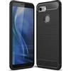 Cruzerlite Custodia per Google Pixel 3, Carbon Fiber Shock Absorption Slim TPU Cover per Google Pixel 3 (Black)