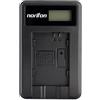 Norifon BP-808 LCD USB Caricatore per Canon FS100, FS200, FS300, LEGRIA HF G10, LEGRIA HF G25 Fotocamera e Altro