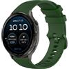 GIOPUEY Cinturini Compatibile con Garmin D2 Air X15, Morbido Silicone Cinturino [Resistente all'Usura] [Traspirante] - Dark Green