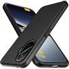 GIOPUEY Cover Compatibile con Xiaomi Poco F7, Il Materiale TPU Ultrasottile Custodia, Anti Impronta Digitale Phone Case [Resistente all'Usura] [Antiscivolo] - Nero