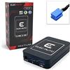 ELEC-AUTO Interfaccia Bluetooth - USB MP3 - Ausiliare per Auto Audi, Seat, Skoda, Volkswagen con presa ISO | Kit vivavoce Streaming Audio | Caricabatterie | Presa Jack | Invisible Invisible