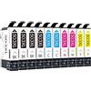 Cartridgeify 503 XL Cartucce d'inchiostro Compatibile con Epson 503 503XL (10-Pack), per Expression Home XP-5200 XP-5205 XP5200 XP5205, Workforce WF-2960 WF-2965 WF-2960DWF WF-2965DWF