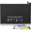 K KYUER A1512 Tablet Batteria Compatible with iPad Mini 2 3 A1489 A1490 A1491 A1599 A1600 A1601 ME276LL/A ME277LL/A ME278LL/A ME856LL/A ME276B/A ME276NF/A MF066LL/A MF080LL/A MF086LL/A MF116LL/A