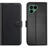 Generic Custodia per cellulare compatibile con Fairphone 4, custodia a libro, in pelle di alta qualità, con scomparti per carte di credito e funzione leggio