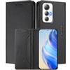 MOJIA Custodia per Cubot Max 5, Resistente a Cadute e Graffi, Alta qualità PU Pelle Stile Portafoglio Cover Folio con Chiusura Magnetica. Black