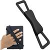 ZhaoCo Antiscivolo Supporto Universale per Cinturino in Silicone per Impugnatura Delle Dita per 6-8 Kindle eReaders Fire Tablet - Kobo/Voyaga/Lenovo/Sony Kindle E-Book Tablet, Nero