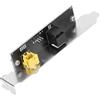 Dioche Piastra di Uscita Spdif Modulo Spdif Fibra di Vetro, Staffa per Cavo Outplate in Acciaio Inossidabile Spdif Cfor OMPonents Ottico Elettrico per Scheda Madre Gigabyte Msi