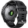 NotoCity Cinturino Compatibile Fenix 7S, Cinturino Silicone 20mm Quickfit, per Fenix 6s/5s, Sostituzione Cinturino per Fenix 5s Plus/6s Pro, Nero
