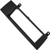 AERZETIX - C22347 - Mascherina telaio adattatore 1 DIN per autoradio - in plastica - compatibile con BMW Serie 1 E81, E82, E87, E88, Serie 3 E90, E91, E92, E93, X1, X4
