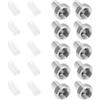 Create idea 20PCS 7mm Fibra Ottica Nucleo Ceramico e Teste Mentali Ottiche In Ceramica Adattatori In Fibra Ottica Strumenti In Fibra Ottica per Guasto Visivo Messa A