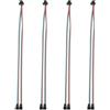 PATIKIL 50CM 1 a 2 Cavo Divisore ARGB, 4pz PWM Ventole Cavo Alimentazione Prolunga RGB con SM 3 Pin Spina Connettore per Scheda Madre Telaio Computer