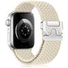 KeHowy Nylon Cinturino per Apple Watch Cinturino 38mm 40mm 41mm 42mm, Uomini donne Elastica Intrecciato Ricambio Cinturini per iWatch Series 11 42mm/10 42mm/9/8/7/6/5/4/3/2/1/SE/SE2/SE3 - Starlight