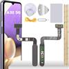 YHX-OU Nero Fingerprint Sensor Flex Cavo per Samsung Galaxy A32 5G SM-A326B SM-A326U Power Button Player Power Flex Cable Sensore di impronte digitali digitale Kit di riparazione + strumento
