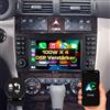 DYNAVIN Android Autoradio Navigatore per Mercedes Classe C W203 CL203, 7 pollici OEM Radio con Wireless CarPlay e Android Auto | Head-up Display | Dab+ Radio: D9-MBC Premium Flex