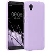 kwmobile Custodia Compatibile con Alcatel 1 (5.0) Cover - Back Case per Smartphone in Silicone TPU - Protezione Gommata - lavanda