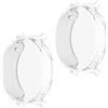 WIIKAI 2 Pacchi Cover Morbide Compatibile con HUAWEI Watch GT 5 pro Custodia Proteggi Schermo TPU, Protettiva Case.(trasparente) GT5 pro 42MM