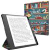 kwmobile Cover per Amazon Kindle Scribe (2022/2024) Cover - Custodia eBook Reader Verticale - Case eReader in Pelle PU - Chiusura Magnetica e Porta Penna - Ancora un Capitolo