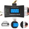 APKLVSR Tester di Alimentazione per PC Con Display LCD - 20/24 4/6/8 PIN per Connettori ATX/ITX/IDE/HDD/SATA/BYI