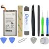 OnlyTech - Kit di riparazione Batteria per Samsung Galaxy S8 Plus SM-G955-3500mAh - con 10 Strumenti e Adesivo