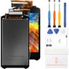 LADYSON Schermo LCD per Zebra TC52 TC57 Sostituzione Schermo per Zebra TC52 TC57 LCD Diaply Touch Screen Digitalizzatore Assembly Parti di Riparazione con Strumenti(Nero)…