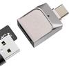 Kefiany Adattatore USB C a USB(2 in 1) Lettore schede Micro SD Tipo C OTG 3.0 Cavo per iPhone 16 15 Fotocamera Foto Memoria TF Card Reader Compatibile con Samsung Thunderbolt Connettore Portatile Tablet