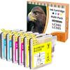 Starlet24 6 X LC980 LC985 Colori Compatibile con Brother LC1100 LC980 LC985 | Ciano Magenta Giallo per DCP-145C DCP-185C DCP-195C MFC-250C DCP-365CN DCP-373CW MFC-490CW MFC-5490CN MFC-5890CN MFC-6490CW