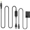 Raeisusp Mobile Adattatore USB Cavo + EP-5A EN-EL14 Dummy Batteria per Nikon P7800 P7100 D5600 D5500 D5200 D500 D3200 D3100 D3300 etc