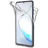 AICEK Cover Compatible Samsung Galaxy Note10 Lite / A81 / M60s, 360°Full Body Cover Samsung Note10 Lite Silicone Case Molle di TPU Trasparente Sottile Custodia per Galaxy Note10 Lite (6.7 Pollici)