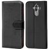 Verco custodia per Huawei Mate 9, Case per Mate 9 Cover PU Pelle Portafoglio Protettiva, Nero