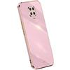 RankOne La Custodia del Telefono è Adatta per Redmi Note 9S / Note 9 Pro (6.67 Inches), Case per Cellulare in Silicone con Telaio Galvanico - Viola
