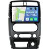 YUNTX [6GB+128GB] Autoradio 2 DIN Android 15 per Suzuki Jimny 2007-2015-[Incorporato Carplay/Android Auto/DSP/GPS]-IPS 2.5D 9 Touch Screen-Camera+MIC-DAB/Mirror Link/Bluetooth 5.0/WiFi/USB/4G