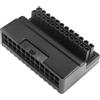 YACSEJAO Adattatore ATX a 90 gradi a 24 pin YACSEJAO 24 pin ATX da maschio a femmina porta PSU a 90 gradi scheda adattatore per scheda madre desktop alimentatore