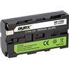 ayex NP-F550 - Batteria compatibile con videocamere Sony e diverse luci permanenti, durevole e affidabile, bassa autoscarica