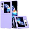 GIOPUEY Cover Compatibile con Nubia Flip 2, Materiale PC Rigido Custodia, Comodo e Liscio al Tatto Case，Antiurto, Anti-Impronta - Purple