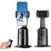 JOYHIAS Treppiede per cellulare con rilevamento automatico del viso, rotazione a 360°, nessuna app, bastone per selfie con telecomando e controllo gestuale, per registrazione video Vlog/Tik Tok Live