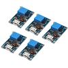 HALJIA, confezione da 5 convertitori ad accumulo elevatore CC-CC da 2 A, tensione di ingresso tra 2 e 24 V fino a 5 V, 9 V, 12 V, 28 V, con micro USB Compatibile con Arduino