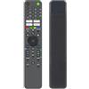 AULCMEET Telecomando,RMF-TX521E Nuova sostituzione del telecomando vocale per fit for Sony Bravia Smart TV KD-55XH8196 KD-65XH8096 KD-75XE8596 KD-75XG8596 KD-75XH9296 KD-85XH9096