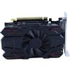 Goshyda Scheda Grafica per Giochi HD6770, Scheda Grafica Discreta da 4 GB GDDR5 a 128 Bit, 775 MHz 4800 MHz, DVI VGA HDMI, Scheda Video per Giochi con Ventola di Raffreddamento