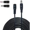 Liwinting 2m Cavo di Prolunga DC Maschio a Femmina Cavo di Alimentazione del Connettore 12V 2,1 mm x 5,5 mm per Adattatore di Potenza, Fotocamera CCTV Potenza, Monitor, 2pz Convertitore DC - Nero