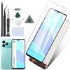 RongZy LCD Schermo per Realme C51 RMX3830 di Ricambio Display Touch Screen Digitizer Parti di Riparazione per Realme C51 RMX3830 LCD Display con Strumenti(Nero, 6.74)