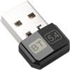mua&mua Adattatore Bluetooth USB 5.4, Chiavetta per PC Laptop USB Bluetooth Compatibile con Windows 11/10 (blu-5.4) (BT-5.4)