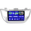 BXLIYER SXAUTO『Built-in 4G / DAB』Android 15-6G+128G Autoradio Per Hyundai Tucson (2014-2018) - Senza fili CarPlay/Android Auto LED Camera + MIC - Fast-boot Volante 360-CAM HDMI WIFI DSP 2 Din IPS 9 Pollici