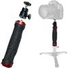 Syiyunran Impugnatura per Fotocamera Stabilizzatore - Nero 1pc,con Testa,Parte Superiore Filettatura Standard 1/4, Inferiore foro Filettato Standard,Collegabile Treppiede Videocamera Luce Video