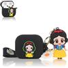 Derhom Airpods 3 Silicone Case Funny Cute Fashion Soft Cartoon Cover Skin Compatible for Apple Airpods 3 [Serie Cartone Animato con Bambola] (Princess)