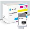 XL-Ink Cartuccia d'inchiostro compatibile per Canon PFI-107 BK Black Premium 130 ml