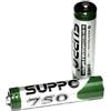 SUPPO 2 batterie ricaricabili AAA micro / R03 / Suppo originale 750 mAh per telefoni Gigaset e per tutti gli altri telefoni DECT