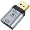 xiwai Adattatore USB-C tipo C femmina a Displayport DP Sink HDTV Adapter 4K 60hz 1080p per tablet, telefono e laptop